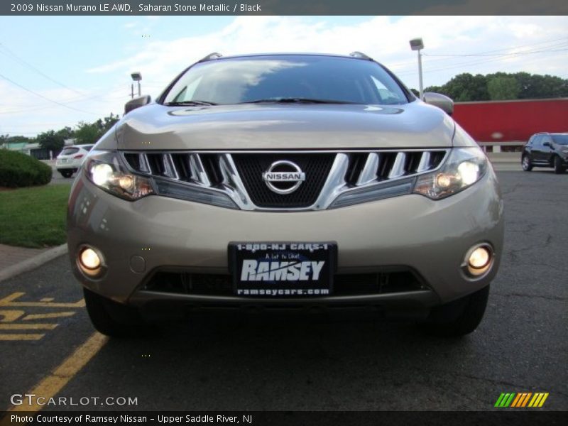 Saharan Stone Metallic / Black 2009 Nissan Murano LE AWD