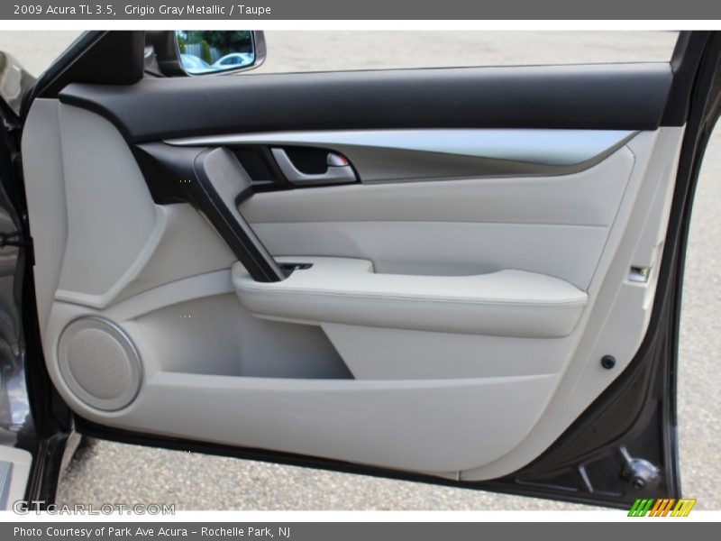 Grigio Gray Metallic / Taupe 2009 Acura TL 3.5