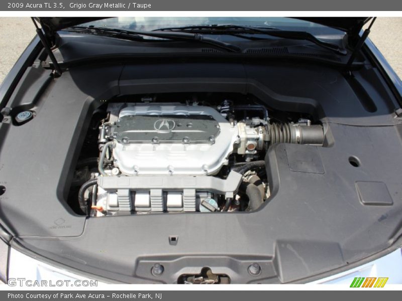 Grigio Gray Metallic / Taupe 2009 Acura TL 3.5