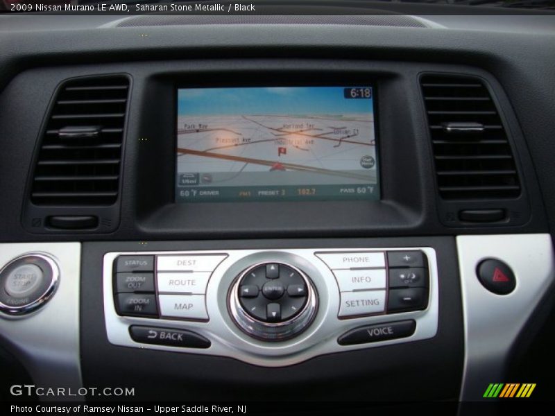 Saharan Stone Metallic / Black 2009 Nissan Murano LE AWD