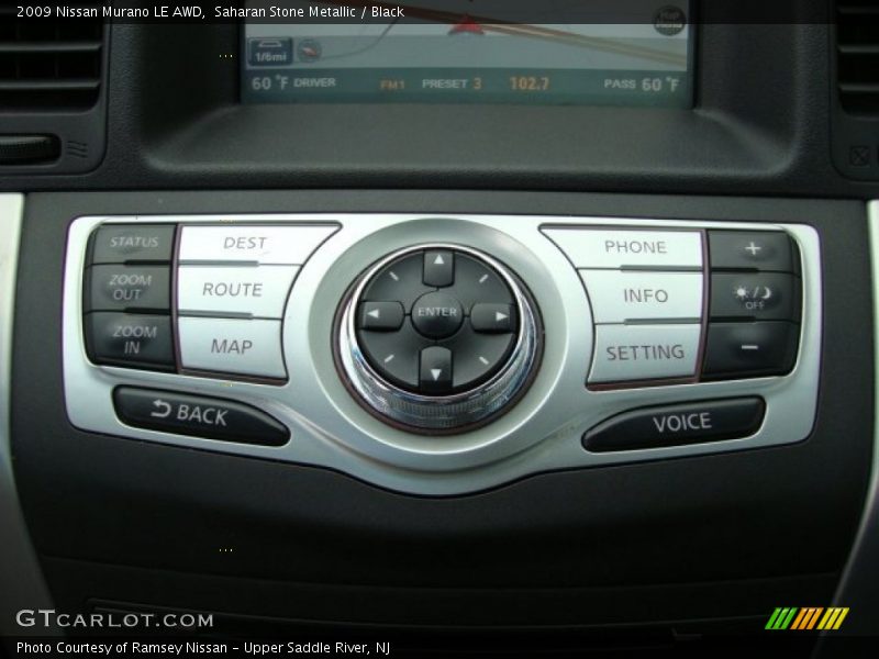 Saharan Stone Metallic / Black 2009 Nissan Murano LE AWD
