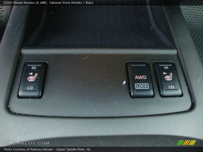 Saharan Stone Metallic / Black 2009 Nissan Murano LE AWD