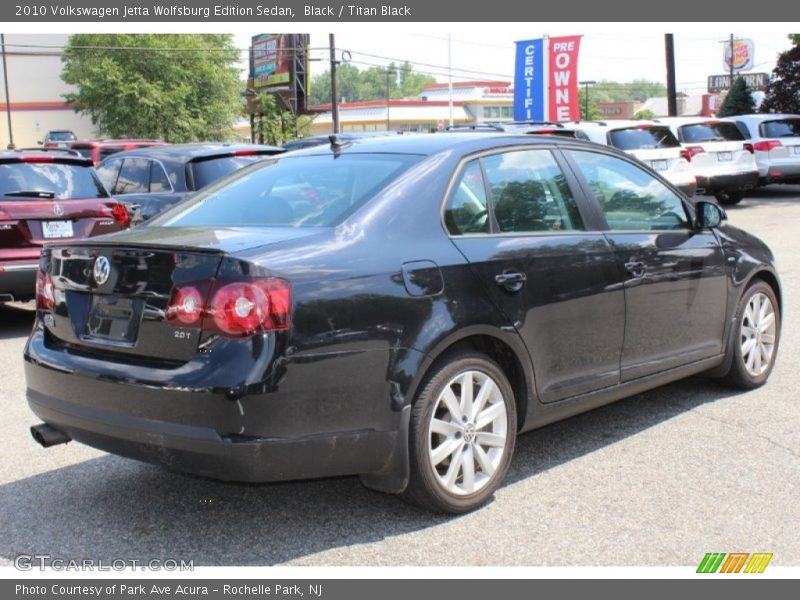 Black / Titan Black 2010 Volkswagen Jetta Wolfsburg Edition Sedan