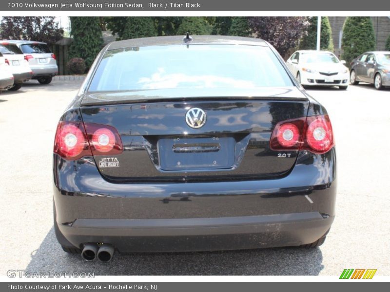 Black / Titan Black 2010 Volkswagen Jetta Wolfsburg Edition Sedan