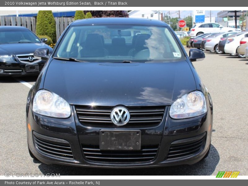 Black / Titan Black 2010 Volkswagen Jetta Wolfsburg Edition Sedan