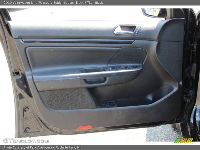 Black / Titan Black 2010 Volkswagen Jetta Wolfsburg Edition Sedan