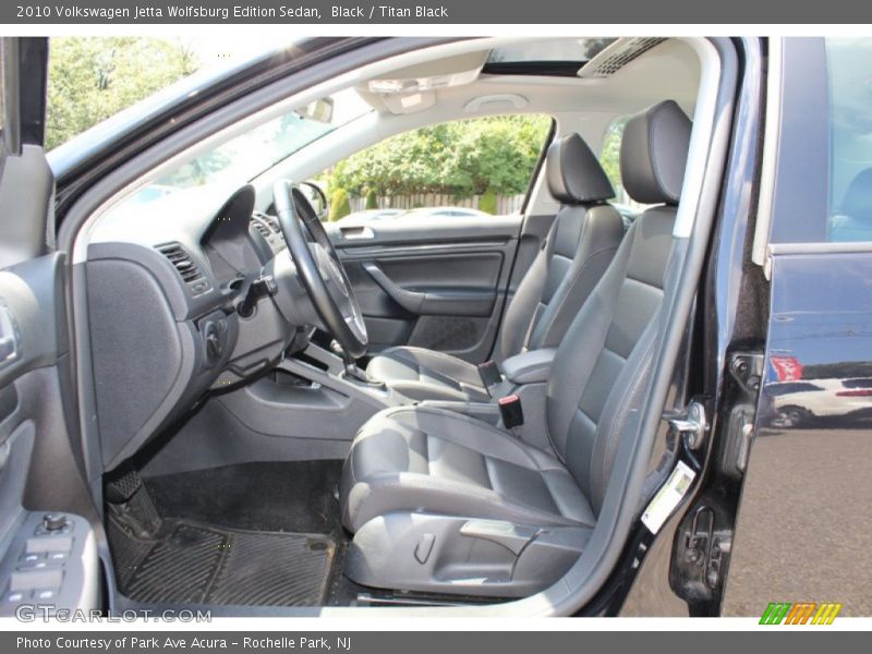 Black / Titan Black 2010 Volkswagen Jetta Wolfsburg Edition Sedan