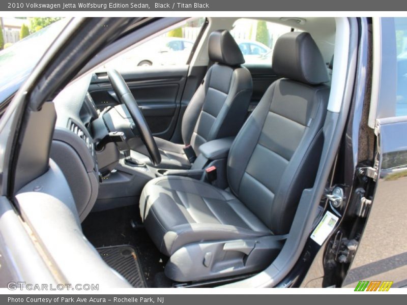 Black / Titan Black 2010 Volkswagen Jetta Wolfsburg Edition Sedan