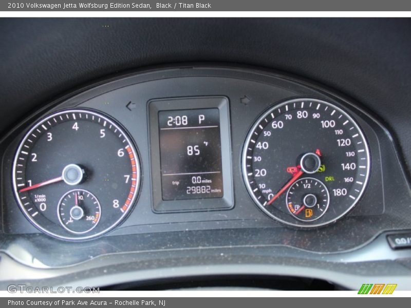 Black / Titan Black 2010 Volkswagen Jetta Wolfsburg Edition Sedan