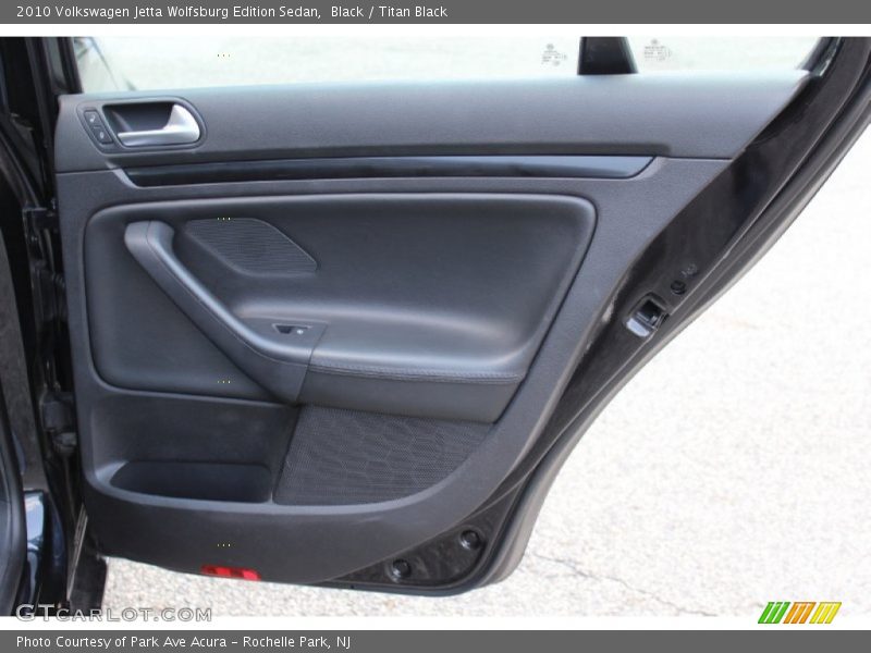 Black / Titan Black 2010 Volkswagen Jetta Wolfsburg Edition Sedan