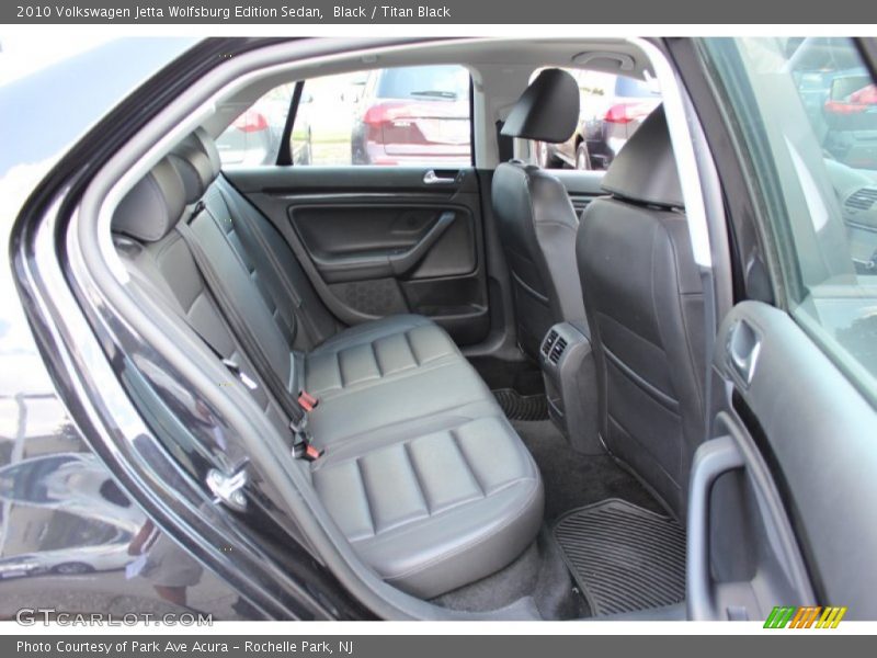 Black / Titan Black 2010 Volkswagen Jetta Wolfsburg Edition Sedan