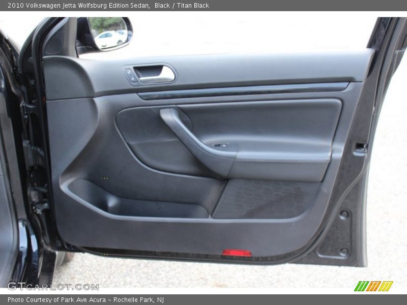 Black / Titan Black 2010 Volkswagen Jetta Wolfsburg Edition Sedan