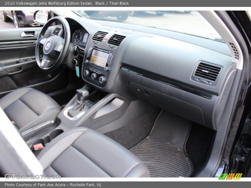 Black / Titan Black 2010 Volkswagen Jetta Wolfsburg Edition Sedan