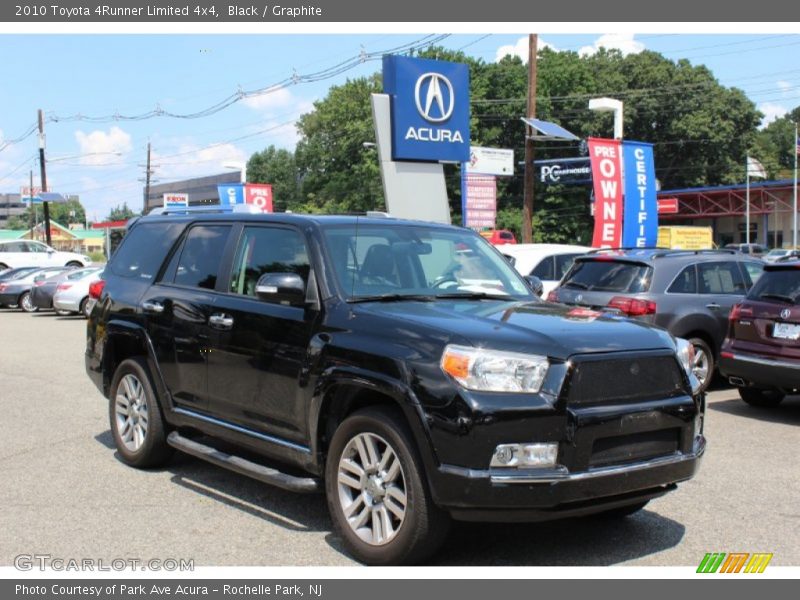 Black / Graphite 2010 Toyota 4Runner Limited 4x4