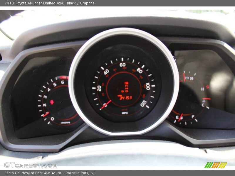 Black / Graphite 2010 Toyota 4Runner Limited 4x4