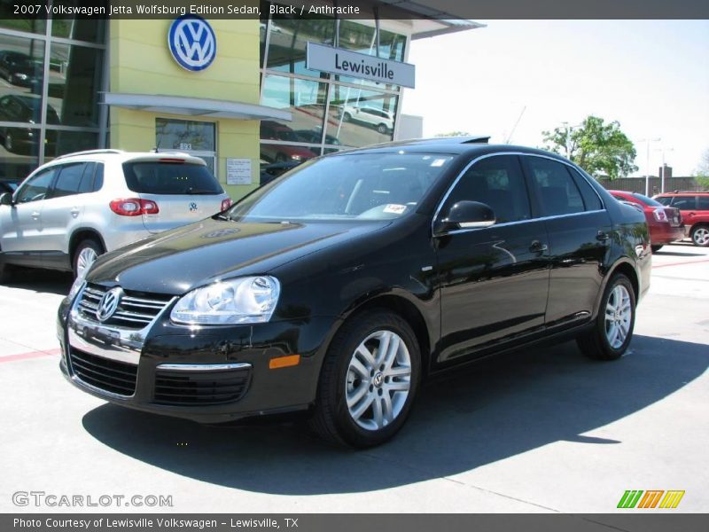 Black / Anthracite 2007 Volkswagen Jetta Wolfsburg Edition Sedan