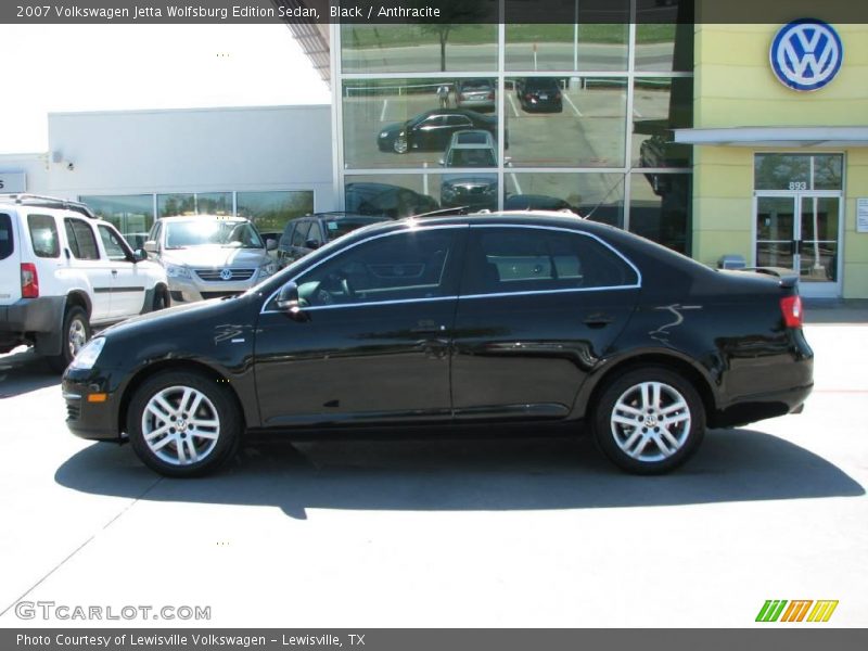 Black / Anthracite 2007 Volkswagen Jetta Wolfsburg Edition Sedan