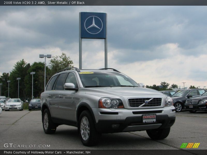 Silver Metallic / Off Black 2008 Volvo XC90 3.2 AWD