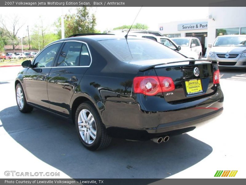 Black / Anthracite 2007 Volkswagen Jetta Wolfsburg Edition Sedan