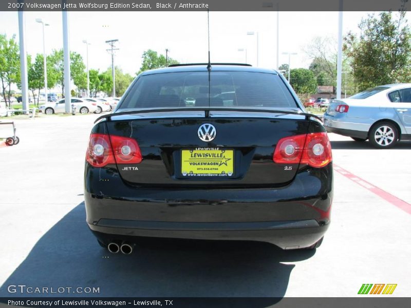 Black / Anthracite 2007 Volkswagen Jetta Wolfsburg Edition Sedan