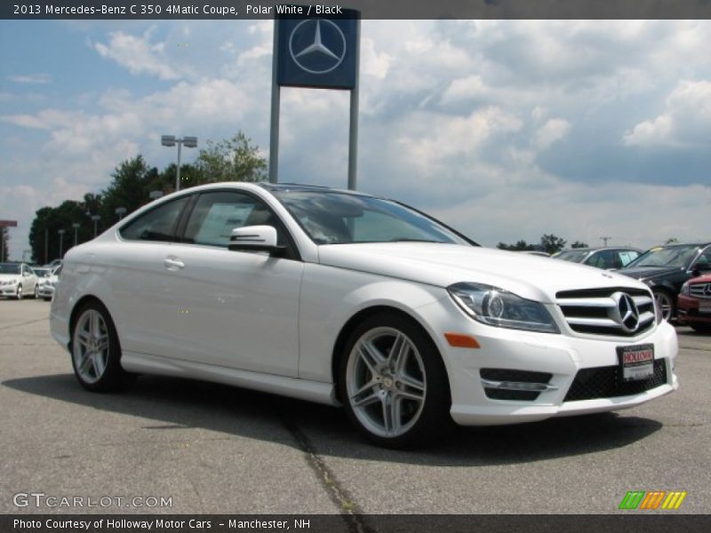 Front 3/4 View of 2013 C 350 4Matic Coupe