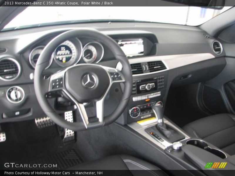 Dashboard of 2013 C 350 4Matic Coupe
