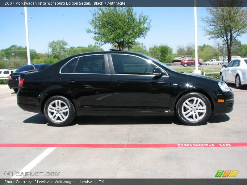 Black / Anthracite 2007 Volkswagen Jetta Wolfsburg Edition Sedan