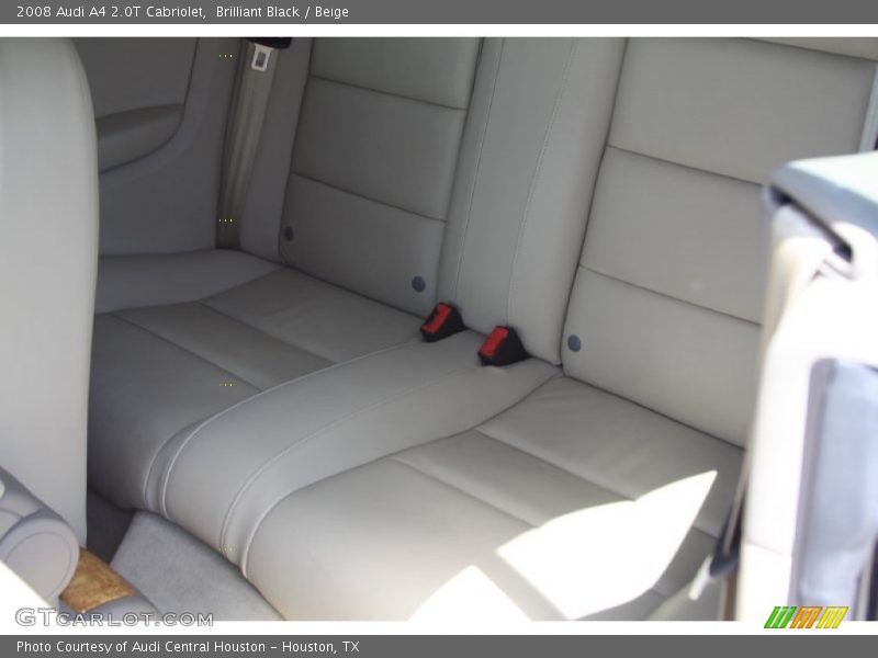 Brilliant Black / Beige 2008 Audi A4 2.0T Cabriolet