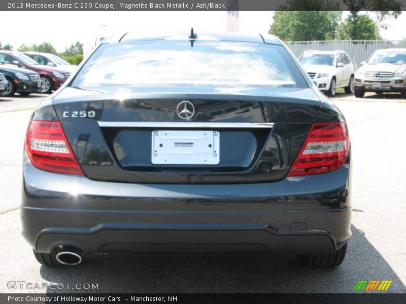 Magnetite Black Metallic / Ash/Black 2013 Mercedes-Benz C 250 Coupe