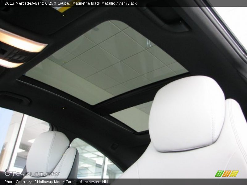 Magnetite Black Metallic / Ash/Black 2013 Mercedes-Benz C 250 Coupe