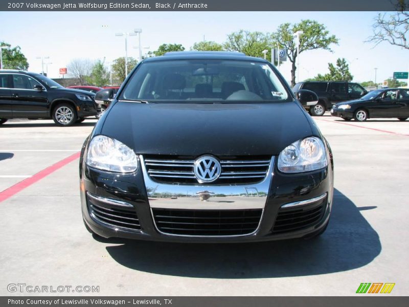 Black / Anthracite 2007 Volkswagen Jetta Wolfsburg Edition Sedan