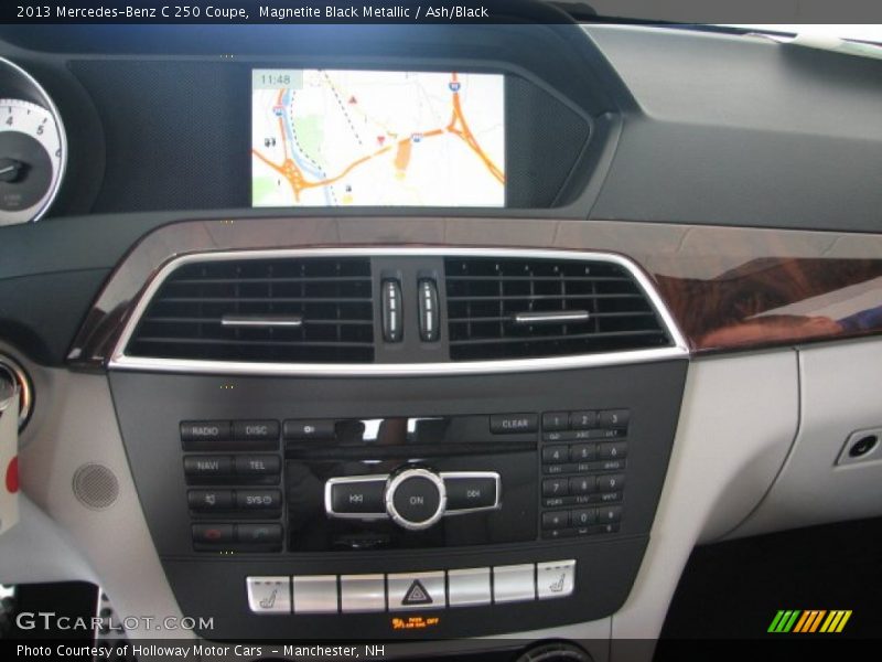 Magnetite Black Metallic / Ash/Black 2013 Mercedes-Benz C 250 Coupe