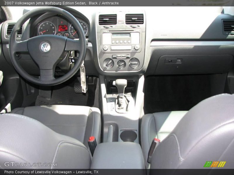 Black / Anthracite 2007 Volkswagen Jetta Wolfsburg Edition Sedan