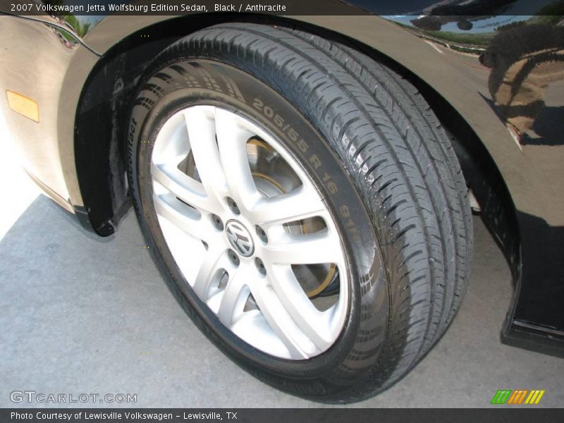 Black / Anthracite 2007 Volkswagen Jetta Wolfsburg Edition Sedan