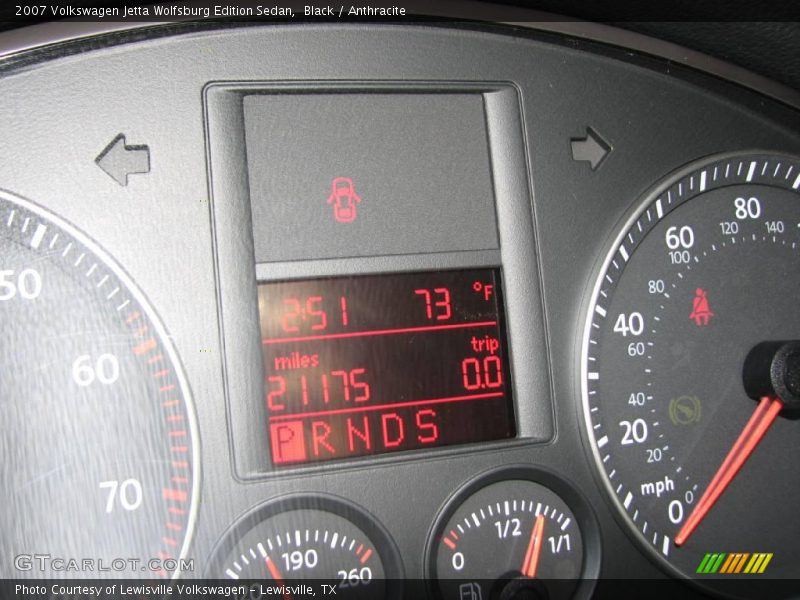 Black / Anthracite 2007 Volkswagen Jetta Wolfsburg Edition Sedan