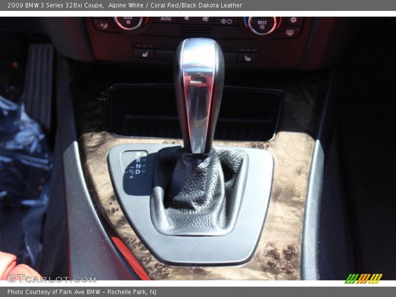 Alpine White / Coral Red/Black Dakota Leather 2009 BMW 3 Series 328xi Coupe