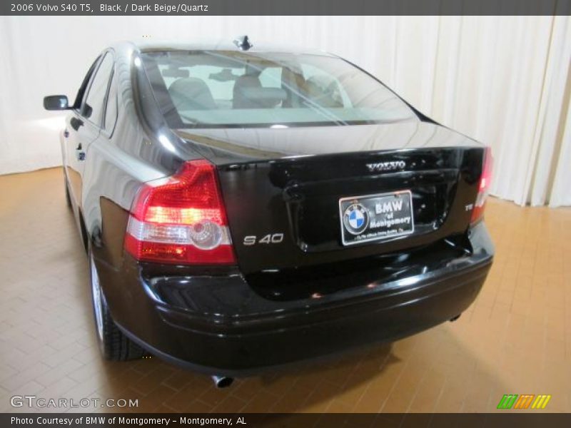 Black / Dark Beige/Quartz 2006 Volvo S40 T5