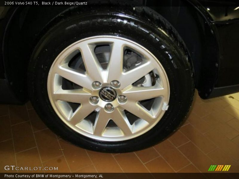 Black / Dark Beige/Quartz 2006 Volvo S40 T5
