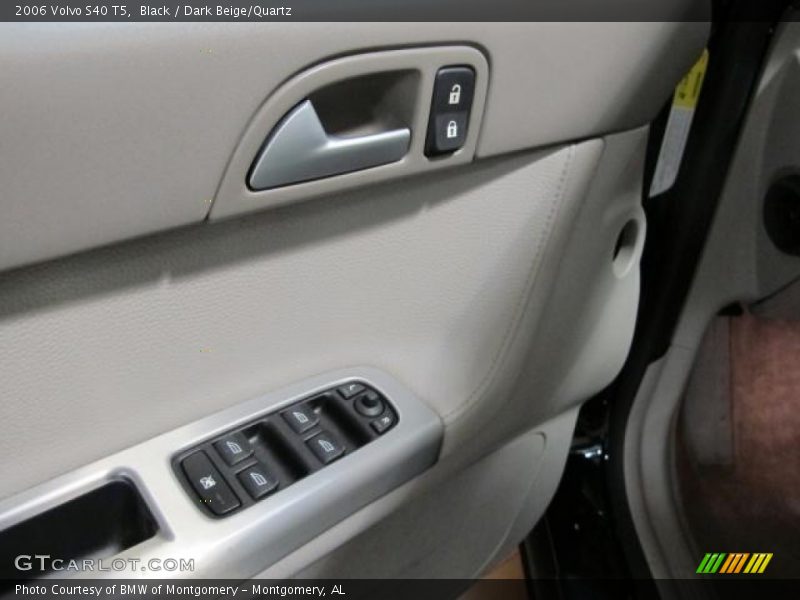 Black / Dark Beige/Quartz 2006 Volvo S40 T5