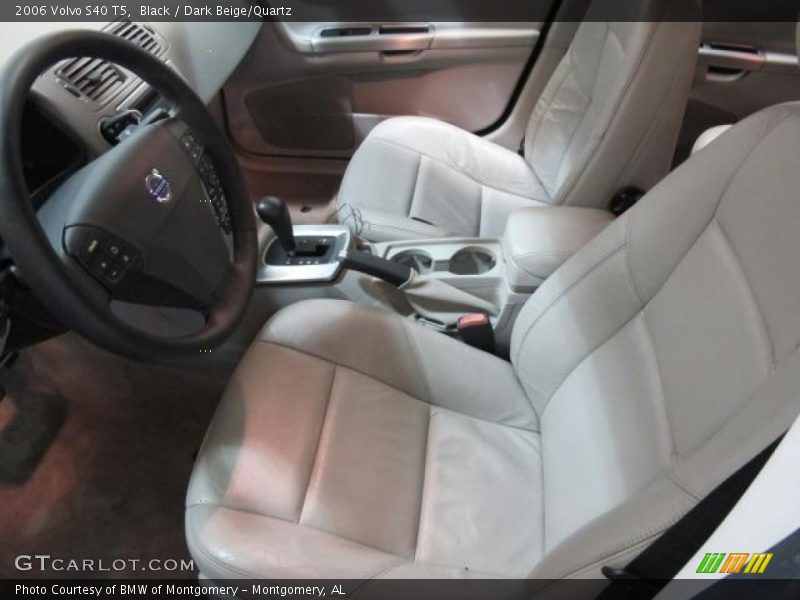 Black / Dark Beige/Quartz 2006 Volvo S40 T5