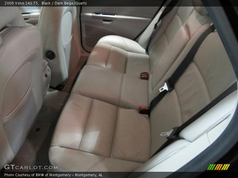 Rear Seat of 2006 S40 T5
