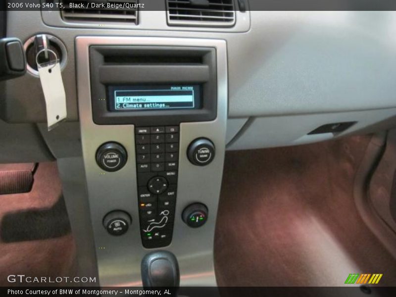 Controls of 2006 S40 T5