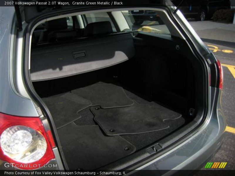 Granite Green Metallic / Black 2007 Volkswagen Passat 2.0T Wagon