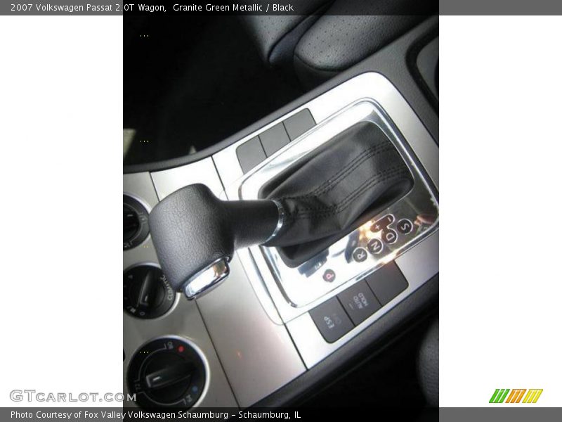 Granite Green Metallic / Black 2007 Volkswagen Passat 2.0T Wagon