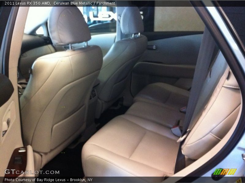 Cerulean Blue Metallic / Parchment 2011 Lexus RX 350 AWD