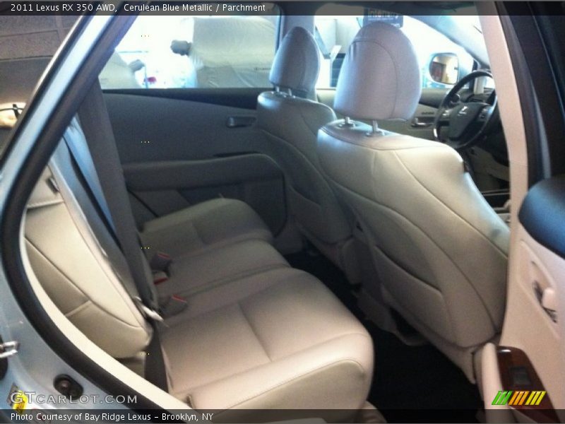 Cerulean Blue Metallic / Parchment 2011 Lexus RX 350 AWD