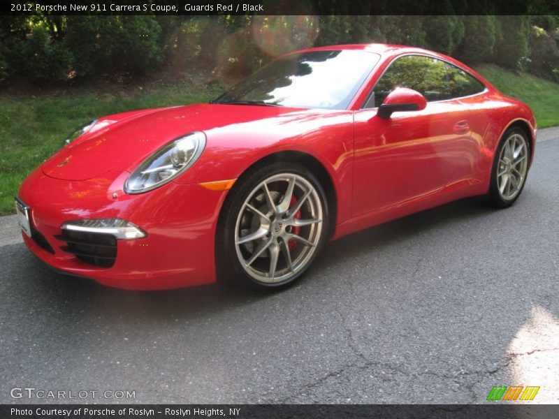 Front 3/4 View of 2012 New 911 Carrera S Coupe