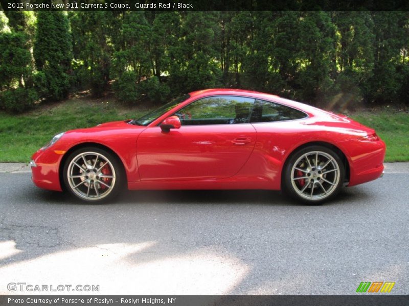  2012 New 911 Carrera S Coupe Guards Red