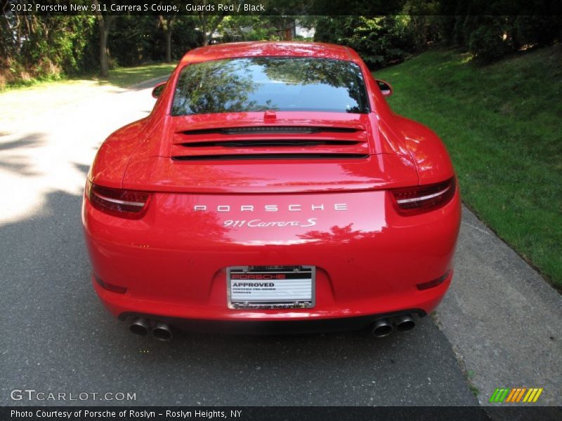 Guards Red / Black 2012 Porsche New 911 Carrera S Coupe