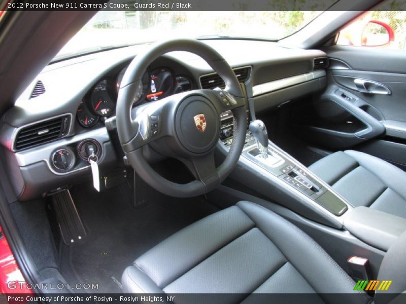 Black Interior - 2012 New 911 Carrera S Coupe 